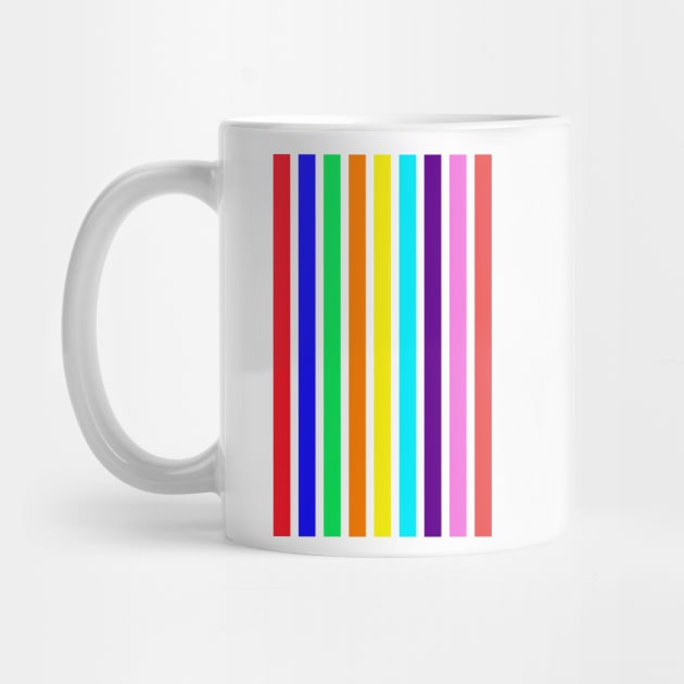 colorful stripe pattern cell phone case by Shadow3561